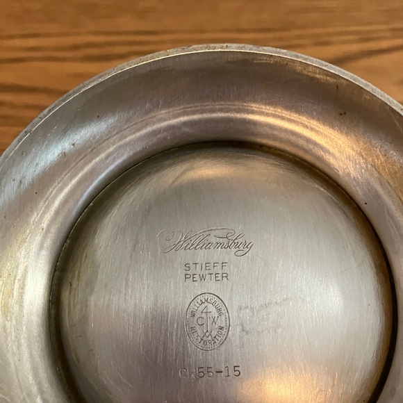 Vintage Williamsburg Restoration Stieff Pewter Beer-stein/Tankard. - Picture 8 of 8